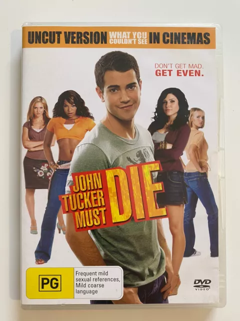 John Tucker Must Die - Uncut Version - DVD Jesse Melcalf - Brittany Snow - PG
