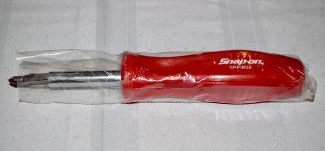 Snap-on Hi-Viz Hard Grip Reversible Screwdriver Set - 4-in-1 Yellow High Visibility