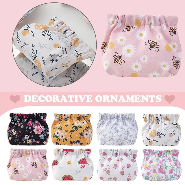 Mini borsa rossetto stampata borsa portaoggetti cavo dati borsa portamonete