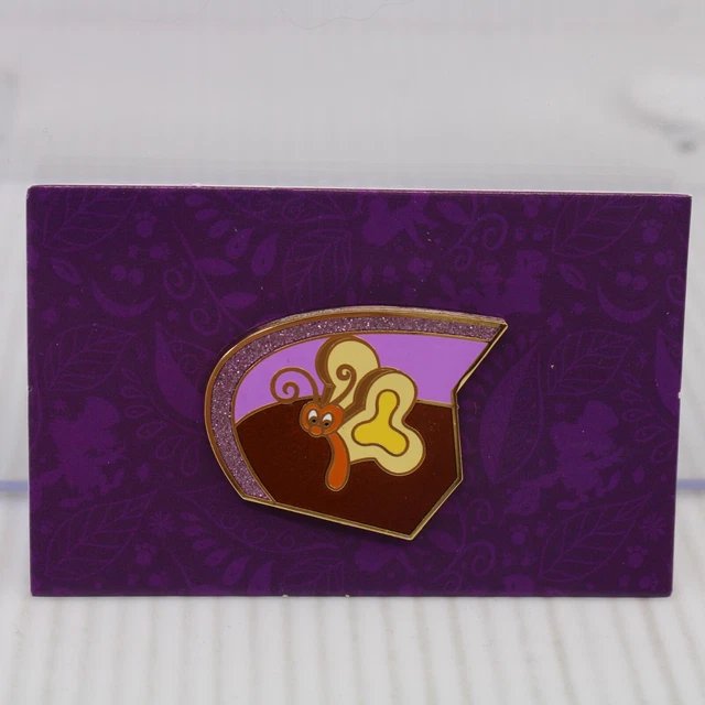 B4 Disney Pin LE Bread Butterfly Alice in Wonderland 65th Anniversary Puzzle