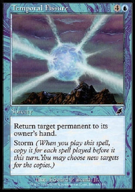 MAGIC / MTG fissure temporelle / temporal fissure Scourge Foil ...