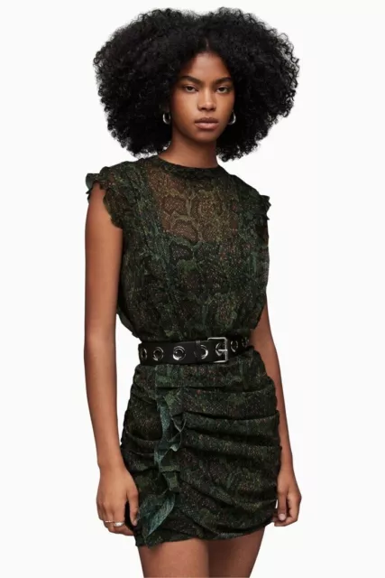 All saints hali roar dress on sale