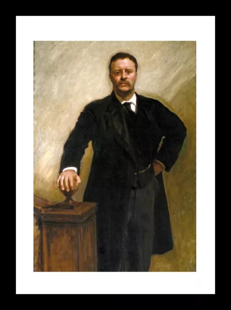 President Theodore Roosevelt 8x10 Presidential Portrait Teddy TR Rough Rider