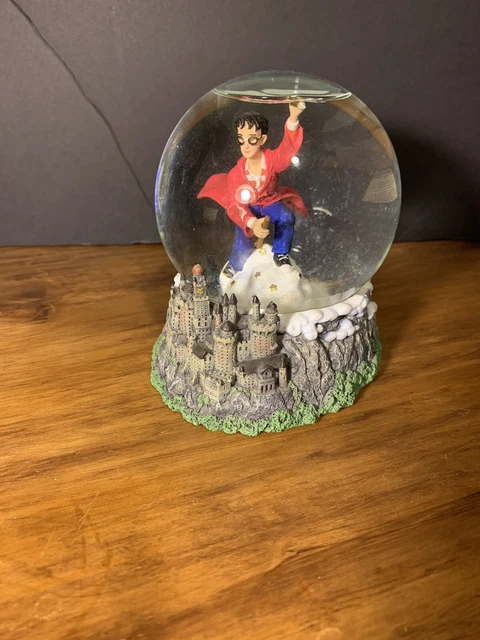 Harry Potter Quidditch Snow Globe Dome Warner Bros 2000 853100A Enesco Retired