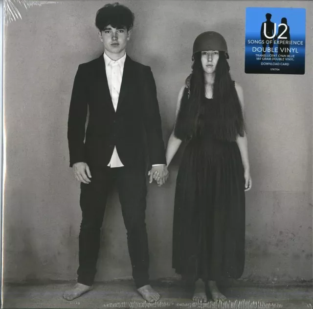 U2 Songs Of Experience Double Vinyle LP 180 Grammes Coloré Bleu Neuf Scellé