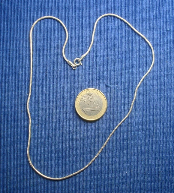 Pendentif Chaîne En Argent 925 Vintage Avec Poinçon Et Pierre Taillée – Modèle 5057