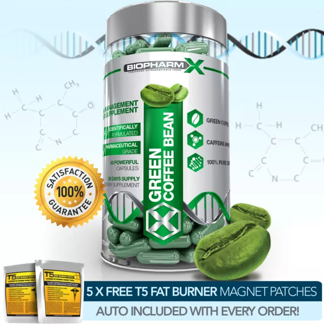 Green Coffee Bean Extract - Strongest Legal Slimming /Diet & Weight Loss Pills