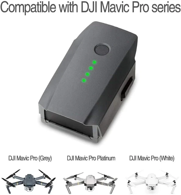 LIPO INTELLIGENT FLIGHT Battery Compatible for DJI Mavic Pro Drone 11 ...