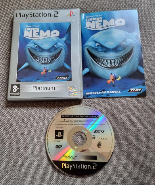 Disney pixar finding nemo playstation 2 ps2 game pal complete with