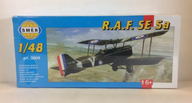 Smer 0804 R.A.F. SE 5a Biplane 1/48 Scale Kit