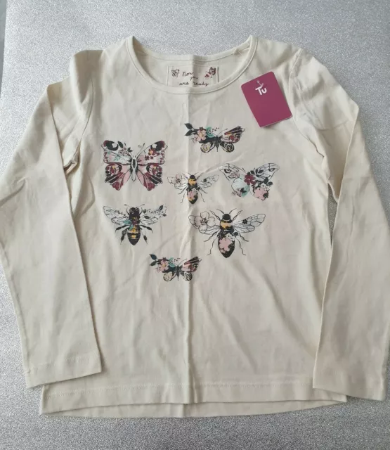 Girls Long Sleeve Top Age 7 Years BNWT TU