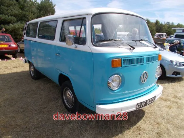 Photo  1972 Volkswagen Camper Van At The Maxey Classic Car Show August 2018 This