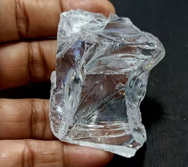 810.5 Ct A+ Natural Ceylon White Sapphire Rough Loose Certified Raw Big Gemstone