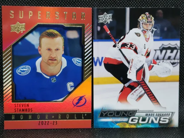 2022-23 Upper Deck Series 1 Hockey Base and Parallel Inserts. You Pick! 8