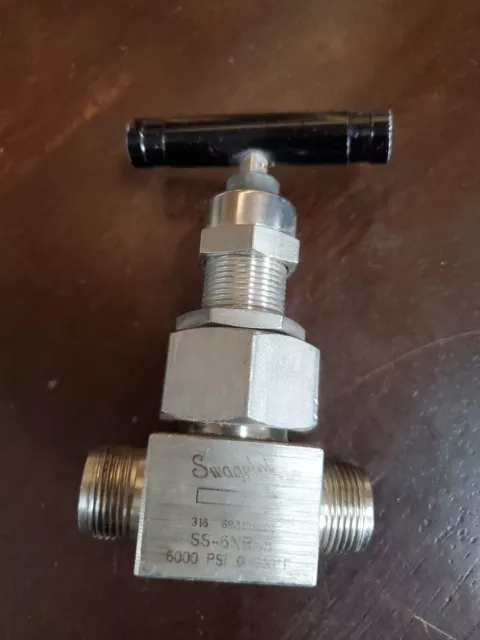 Swagelok SS-6NBS6-G Severe Service Union Bonnet Needle Valve