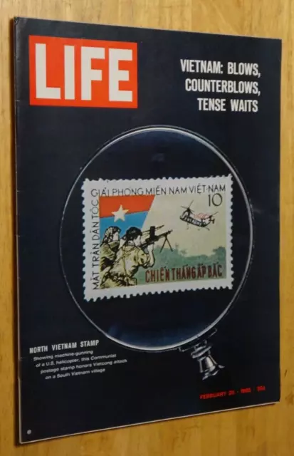 Life Magazine February 26 1965 - Vintage Magazine Ads Lot - Vietnam War