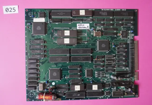 Raiden II - Seibu - Originale - PCB arcade - Jamma Board - Testato e funzionante