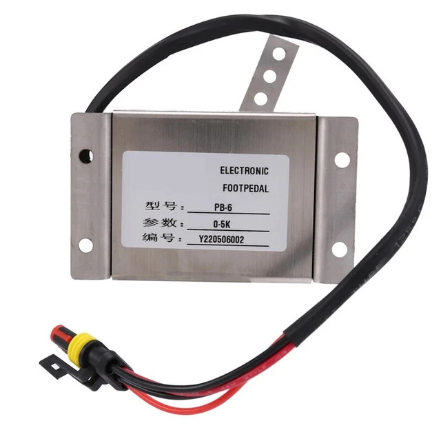 Pulsante -6 Stile 0-5K Ohm 2-Filo per Potenziometro Carrello E7B7