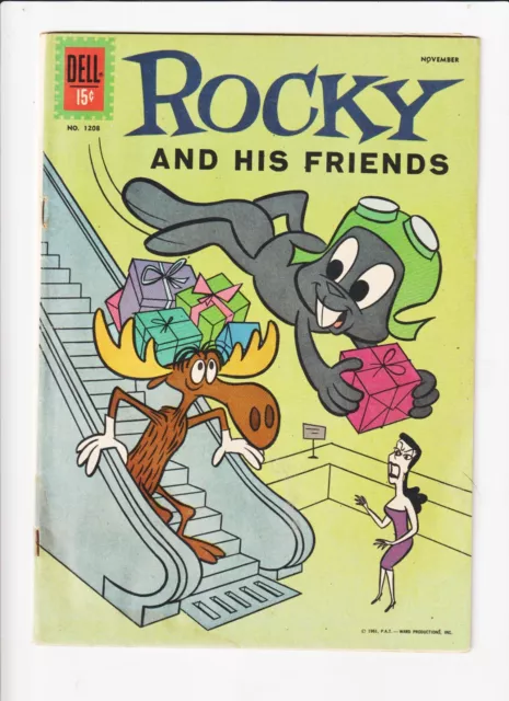 ROCKY & HIS FRIENDS (1960) #1 FC #1208 Comic Book bULLWINKLE cartoon aNIMATION