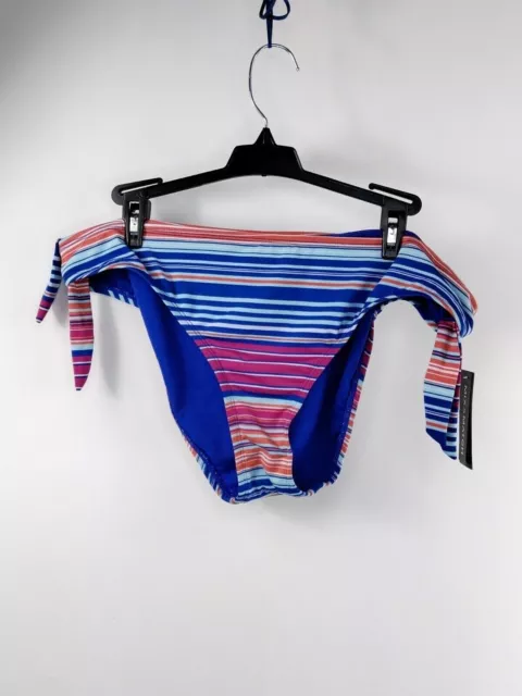 NWT ANA Mix & Match Womens Swimwear Bottoms Multicolor Size 2XL Stripped Bikini