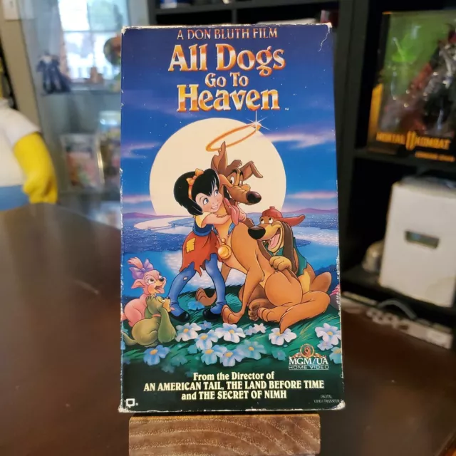 ALL DOGS GO to Heaven Loni Anderson Burt Reynolds - VHS 1989 MGM/UA ...