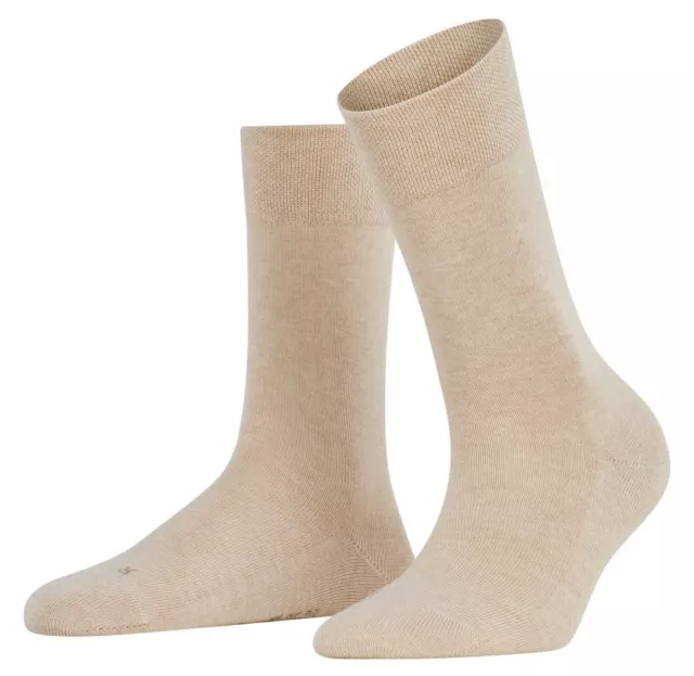 Falke Womens Sensitive London Socks - Sand Mel Beige