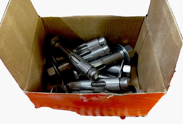 5/8" x 4-1/4" 304 Stainless Steel Hex Sleeve Anchor (10 per Box)