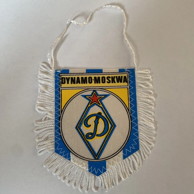 Pennant fanion Wimpel Dynamo moscou v AS Cannes UEFA cup 1/16° final