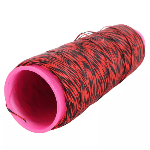 (Black Red)Bow String Material 120m High Molecular Polyethylene Thick Wax