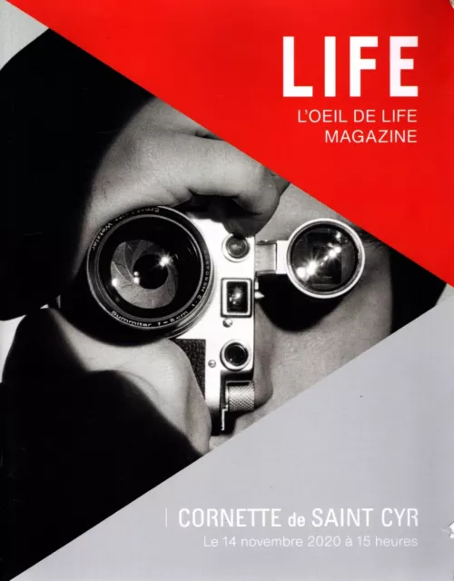 Life  L'oeil De Life Magazine  Catalogue Vente Cornette St Cyr 14/11/2020