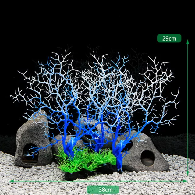 Artificial Tree Coral Reef Plant Aquarium Ornaments Fish Tank Lanscape Decor DIY