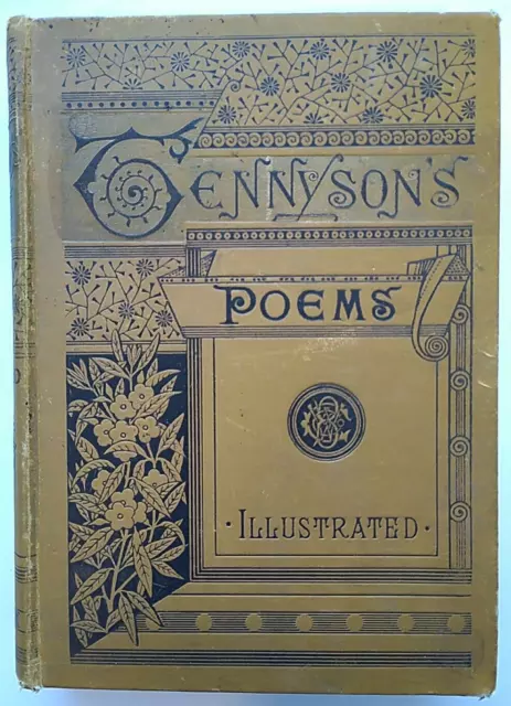 The Poetical Works Of Alfred Tennyson - Illustrated - 1892 - HC