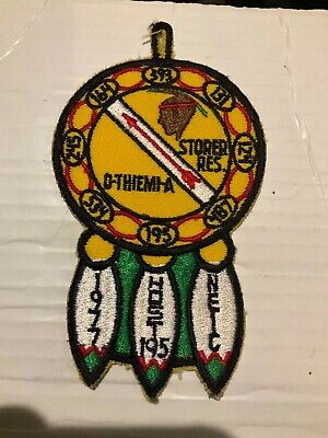 OA Section NE-1C 1977 Conclave Patch New England Lodge 195 Host Camp Storer