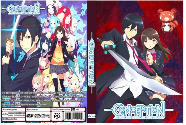 DVD Anime Conception Vol.1-12 End English Dubbed