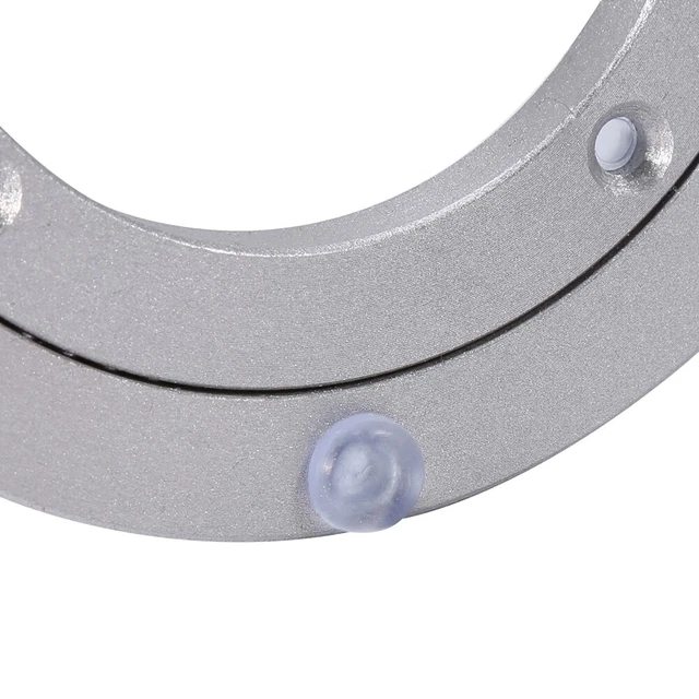 HD Heavy Duty Aluminium Alloy Rotating Bearing Plate Turntable Round Dining Ta H