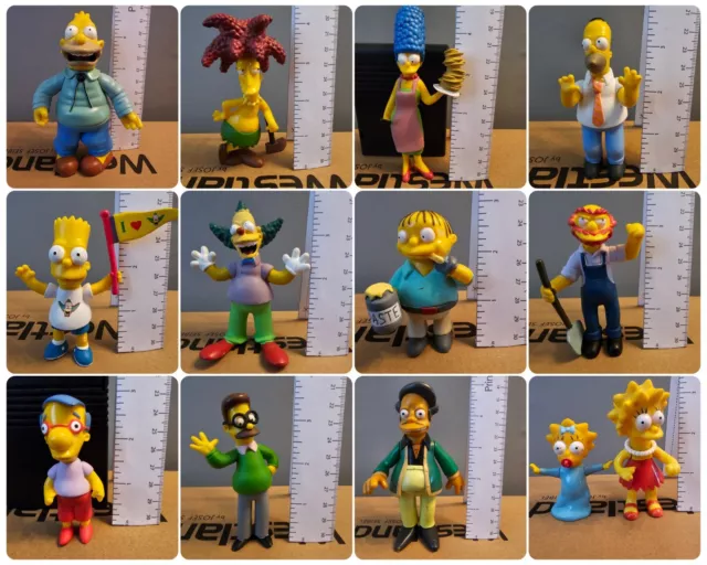 THE SIMPSONS FIGURES Various World Of Springfield / Playmates