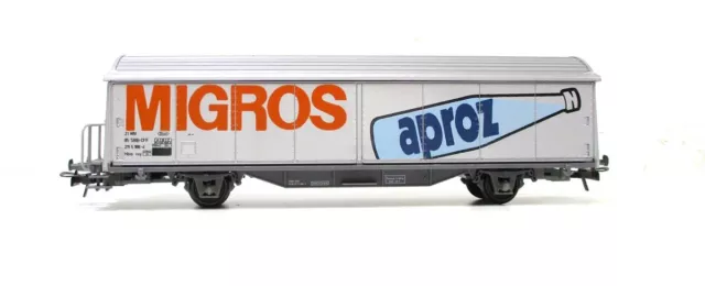 Roco H0 4340B Schiebewandwagen Migros aproz 211 5 188-4 SBB-CFF OVP (4119G)