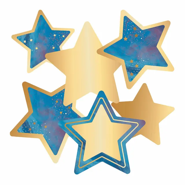 Carson Dellosa 36 Piece Mini Stars Bulletin Board Cutouts Star Cutouts For 1799 Picclick 