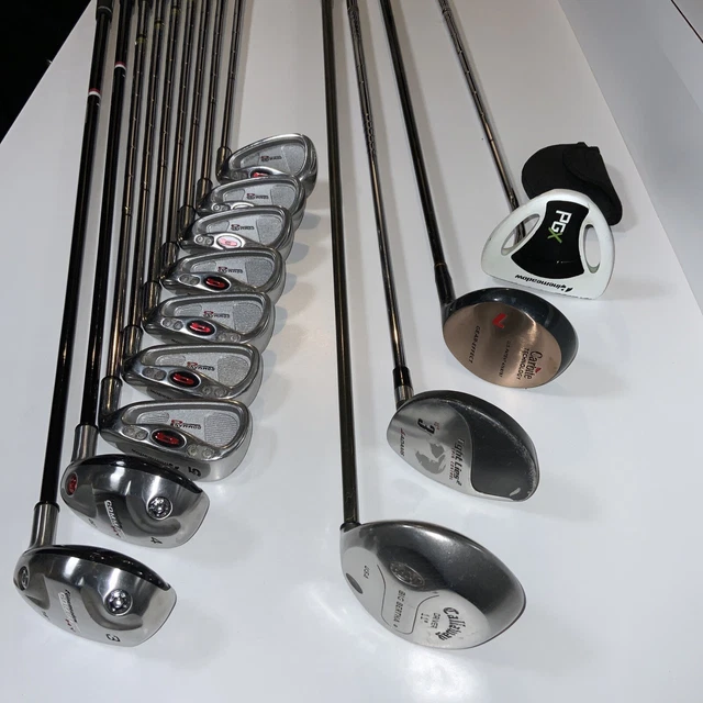 MEN’S COMPLETE RIGHT Hand Golf Club Set + Callaway Driver GR8 DEAL