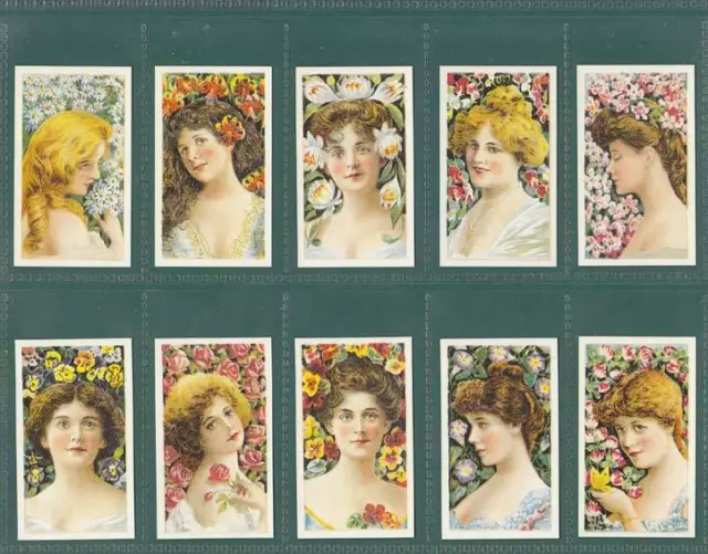 Nostalgia Classics - Set Of 25 - B.a.t. ' Beauties,  Blossom  Girls ' Cards