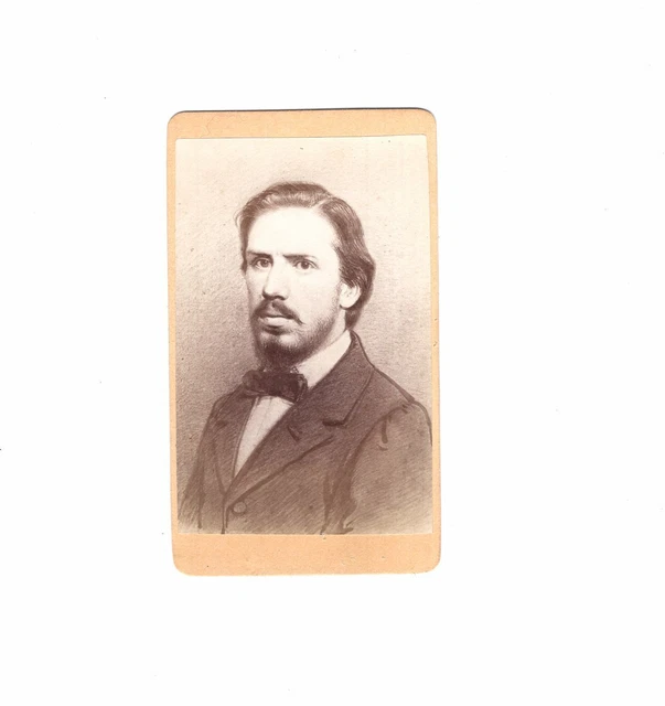 CDV Foto Herrenportrait - um 1870