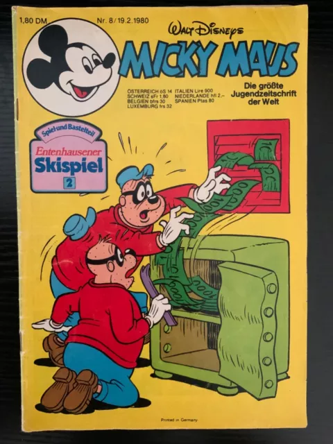 Comics Micky Maus 7 Hefte 1980 1986 1990