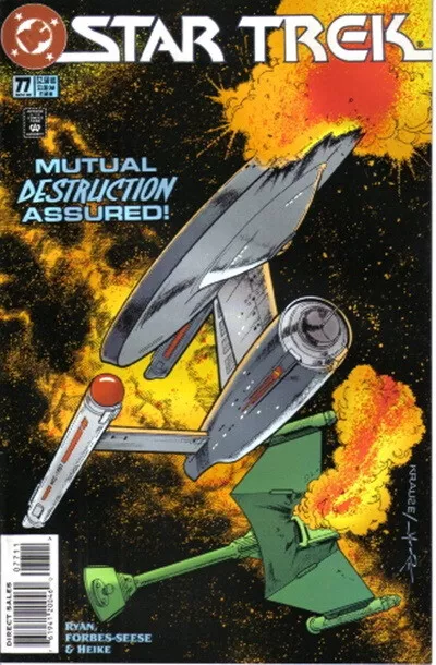 Classic Star Trek Comic Book Series 2 #77 DC Comics 1996 NEAR MINT NEW UNREAD