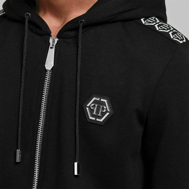 Veste De Survêtement Philipp Plein Noir - Taille M Homme - Occasion Bon état