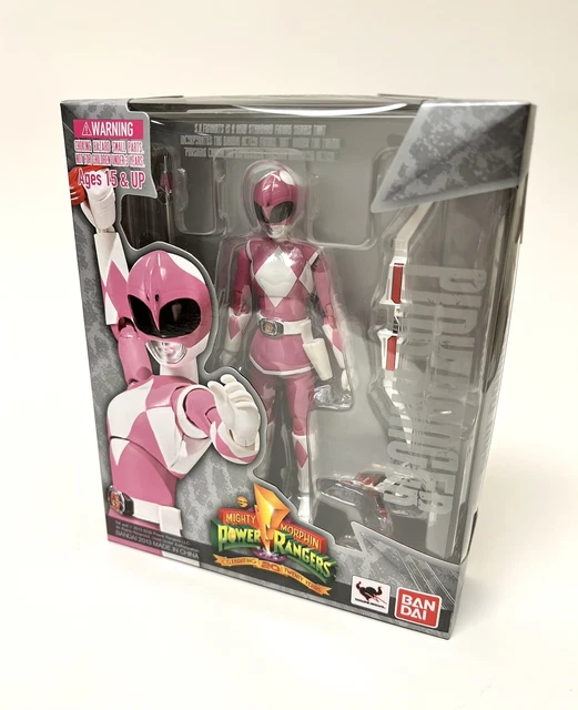 SH Figuarts Mighty Morphin Power Rangers Pink Ranger Figure MIB Kimberly Kat
