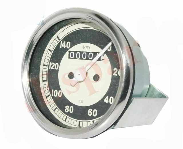 Speedo Speedometer 140 Kph Kmph For Vintage Bikes R25 R26 R50  @