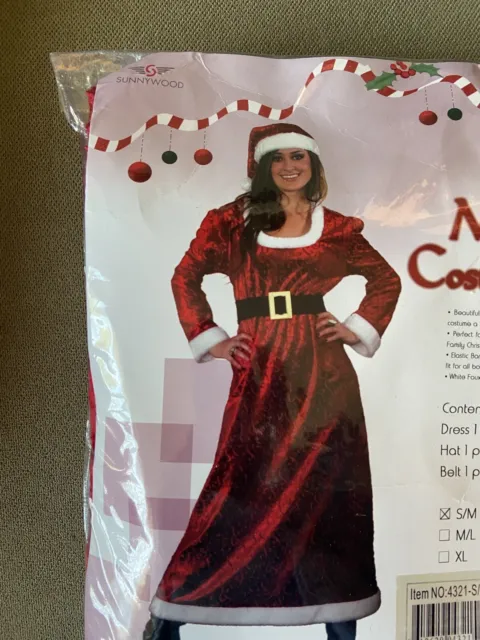 Ms Santa Costume Set