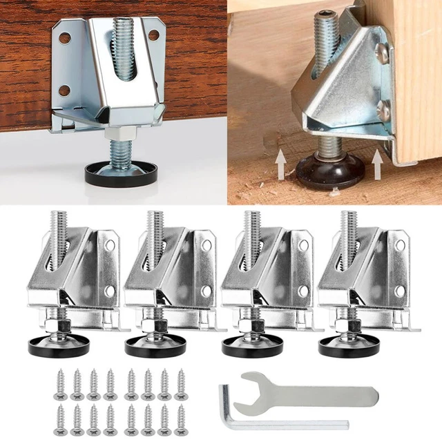 4X M10 HEAVY Duty Levelling Height Adjustable Machine Furniture Feet w
