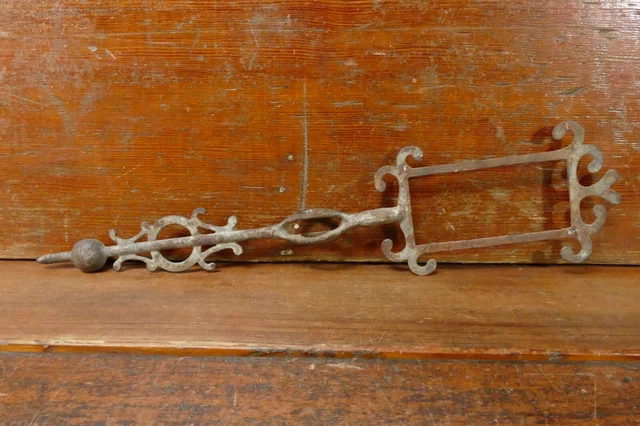 Antique Vintage Ornate Primitive Cast Iron Directional Weathervane Arrow 18”