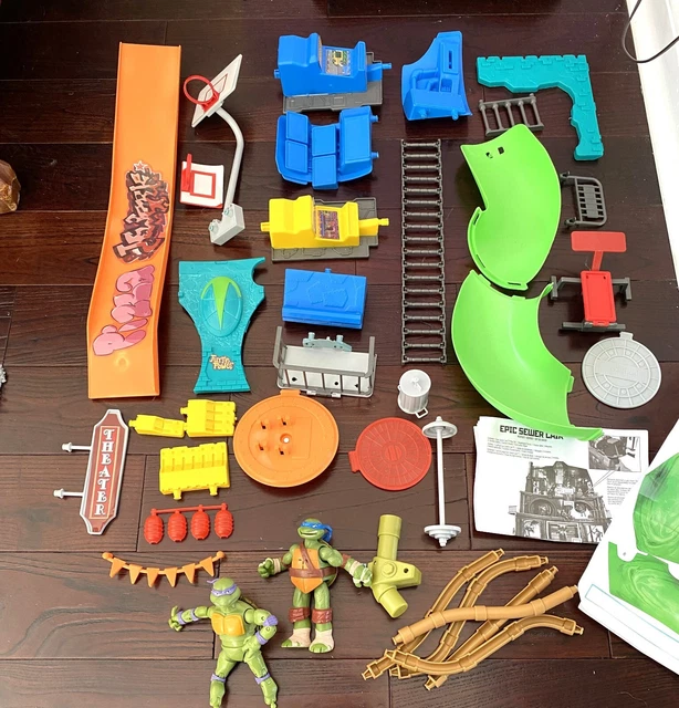 TMNT EPIC SEWER Lair Rise of the Teenage Mutant Ninja Turtles Parts